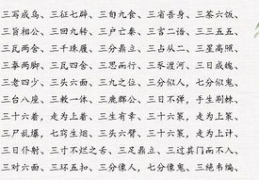 四字开头的成语大全,经典成语概览